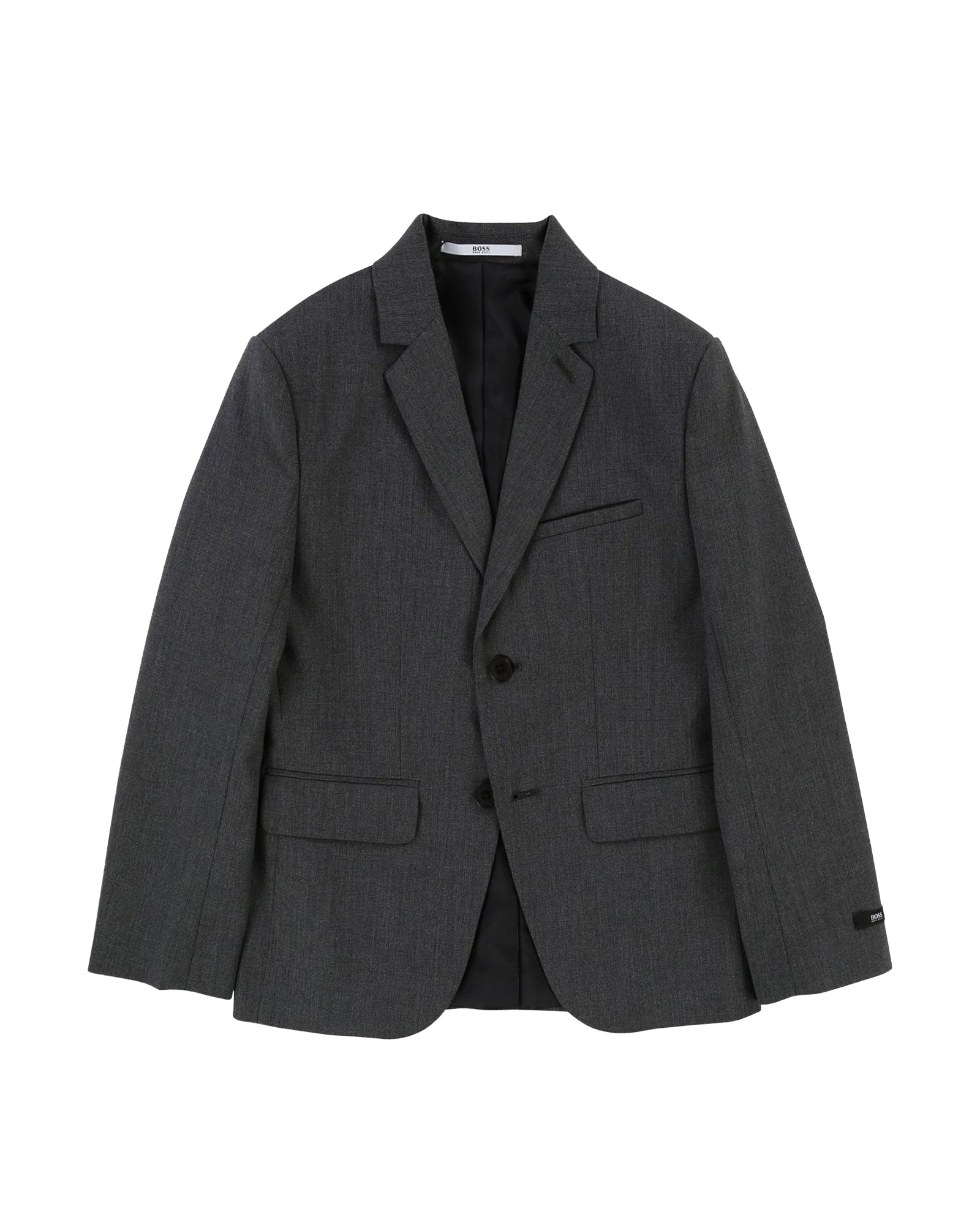 Veste de costume fil à fil - Gris Noir