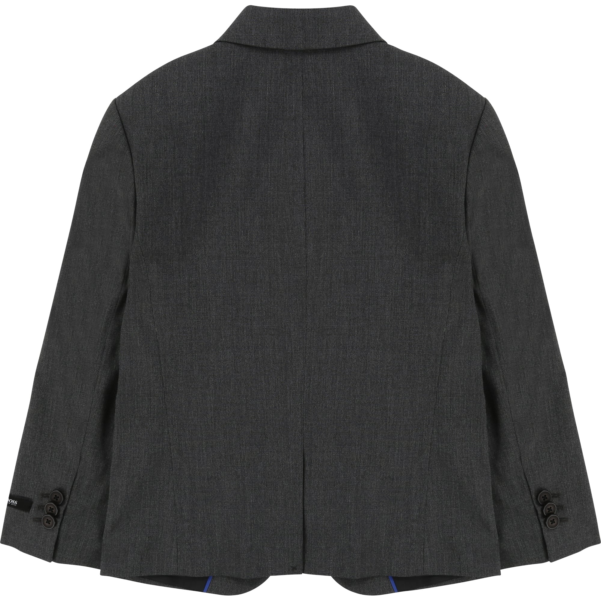 Veste de costume fil à fil - Gris Noir