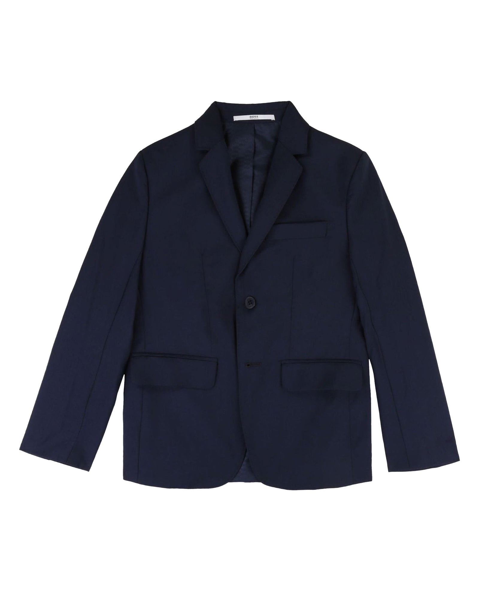 Veste de costume en laine - Bleu Cargo