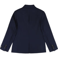Veste de costume en laine - Bleu Cargo