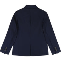 Veste de costume en laine - Bleu Cargo