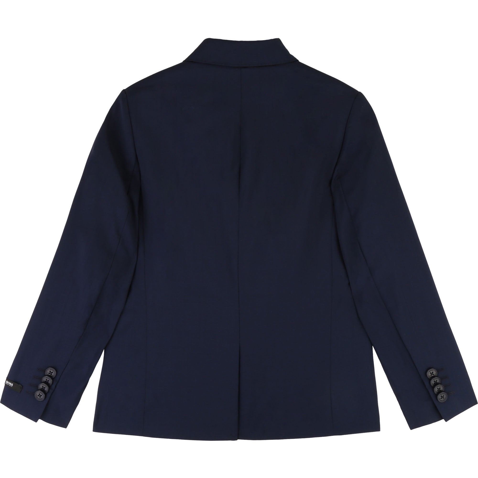 Veste de costume en laine - Bleu Cargo
