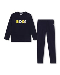 Ensemble pyjama en jersey - Bleu Cargo