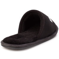 Chaussons siglé pour la maison en tissu résille - Black