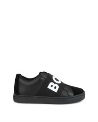 Leather sneakers - Black
