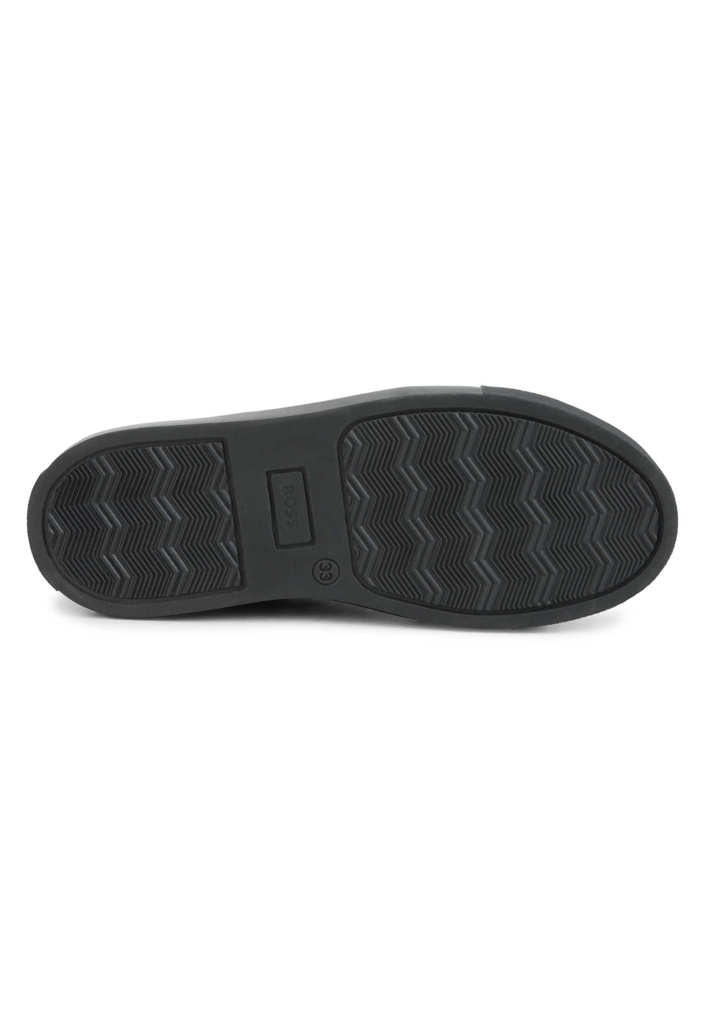Leather trainers - Black