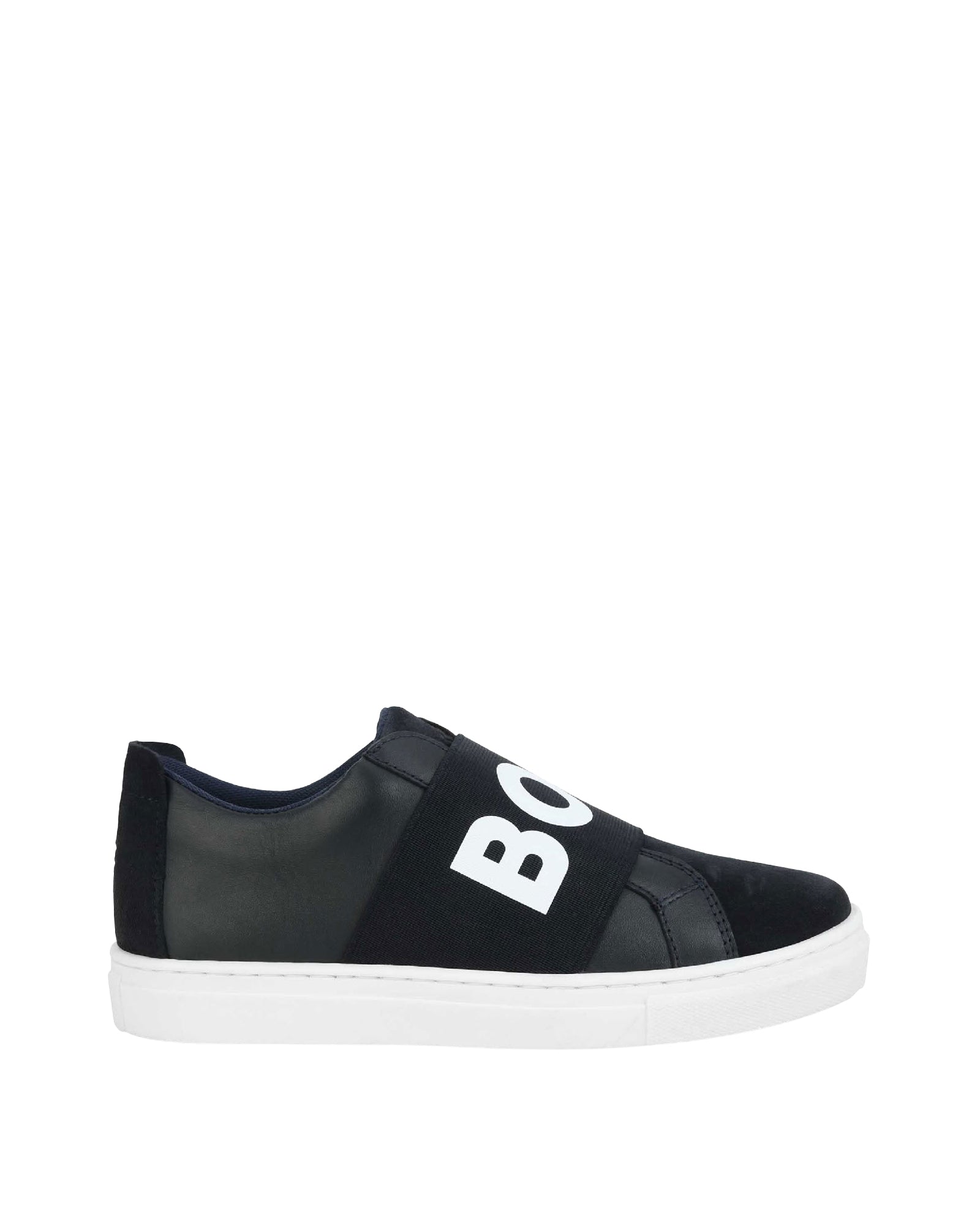 Sneakers en cuir - Bleu Cargo