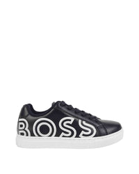 Sneakers en cuir - Bleu Cargo