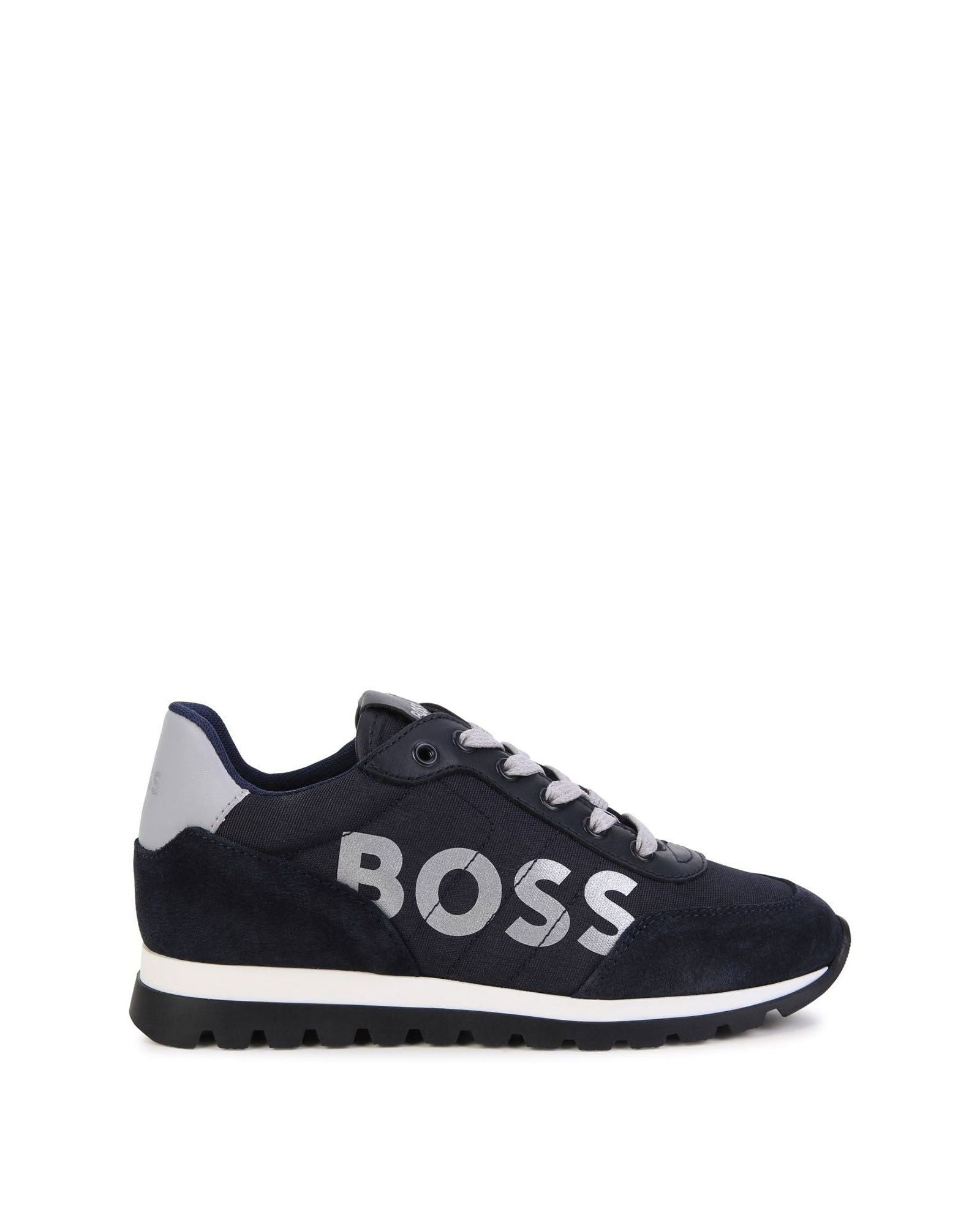 Sneakers Rétro runner - Bleu Cargo