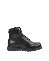 Bottines en cuir - Black