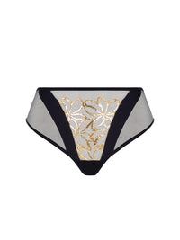 Éclats d'Or panties - Black Gold