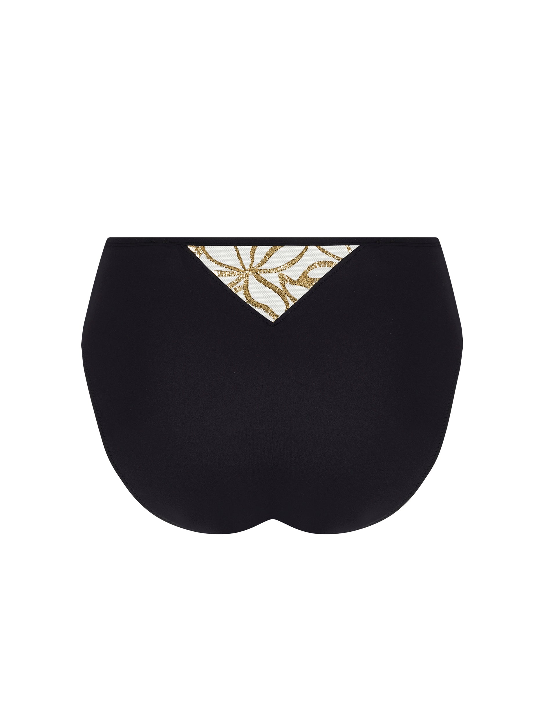 Éclats d'Or panties - Black Gold