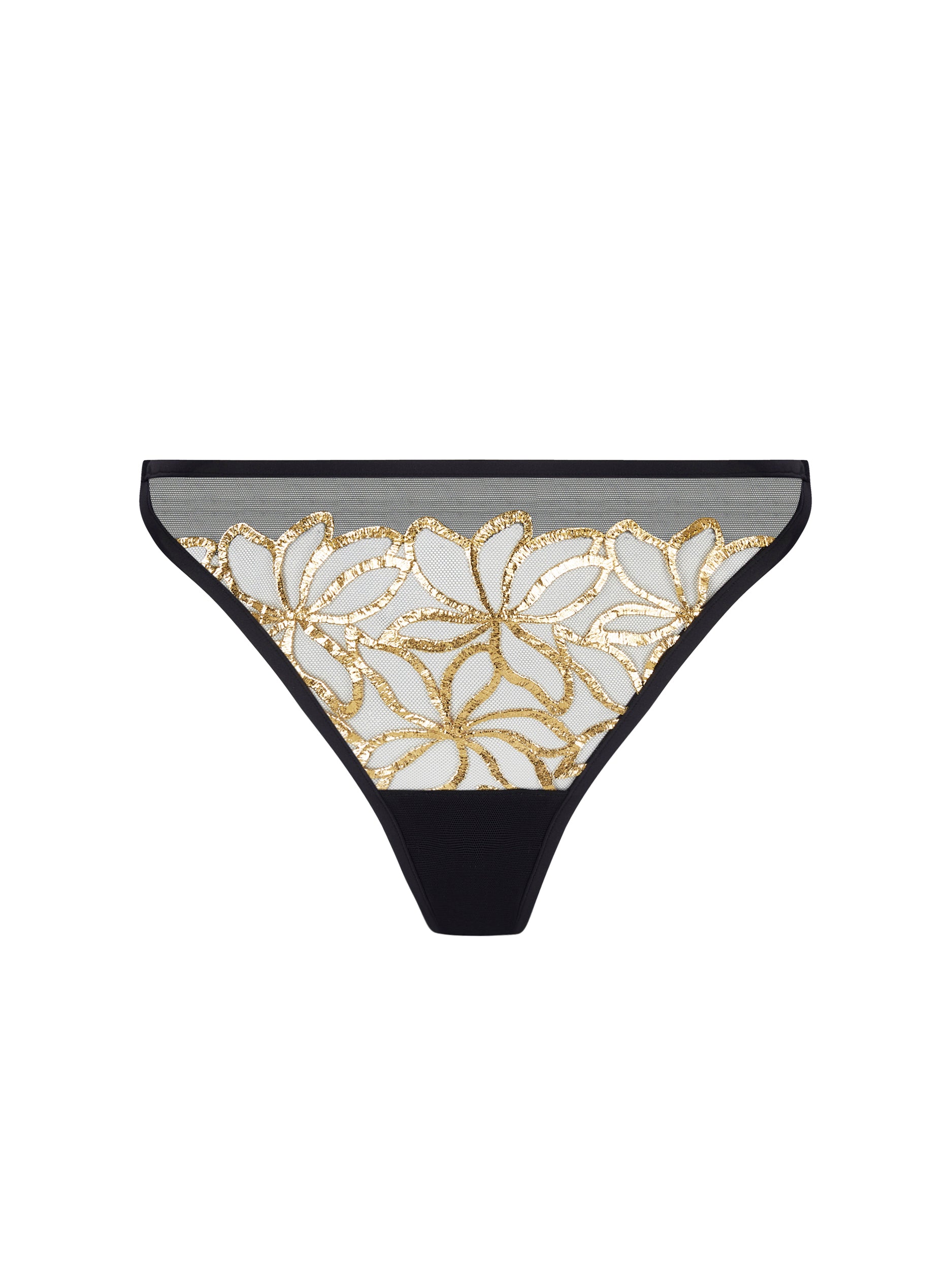 Éclats d'Or panties - Black Gold