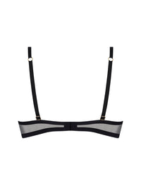 Éclats d'Or balconnet bra - Black Gold