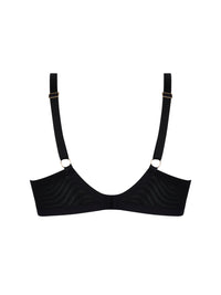 Soutien-gorge balconnet Éclats d'Or - Noir Or