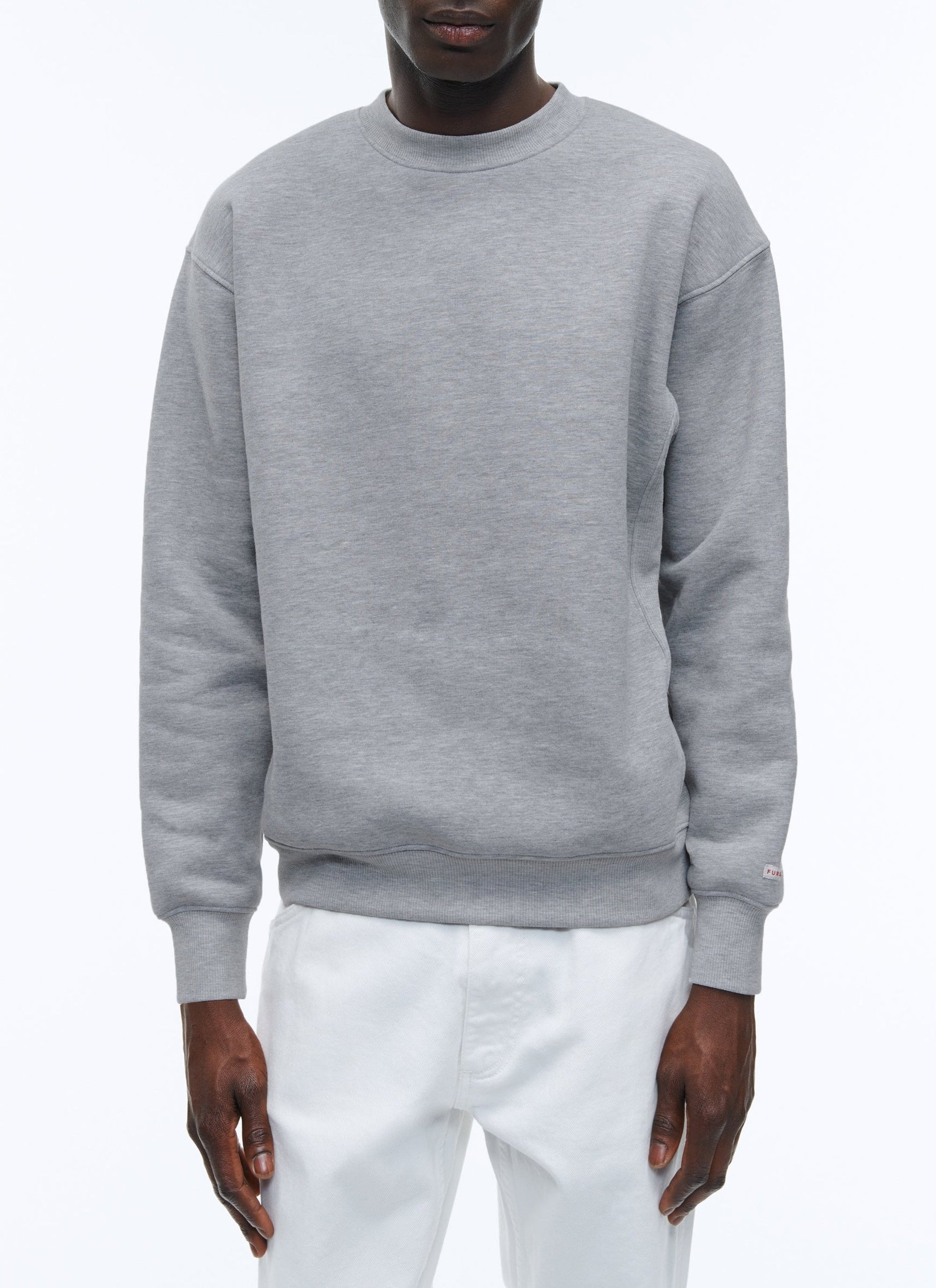 Sweatshirt à découpes - Gris Moyen