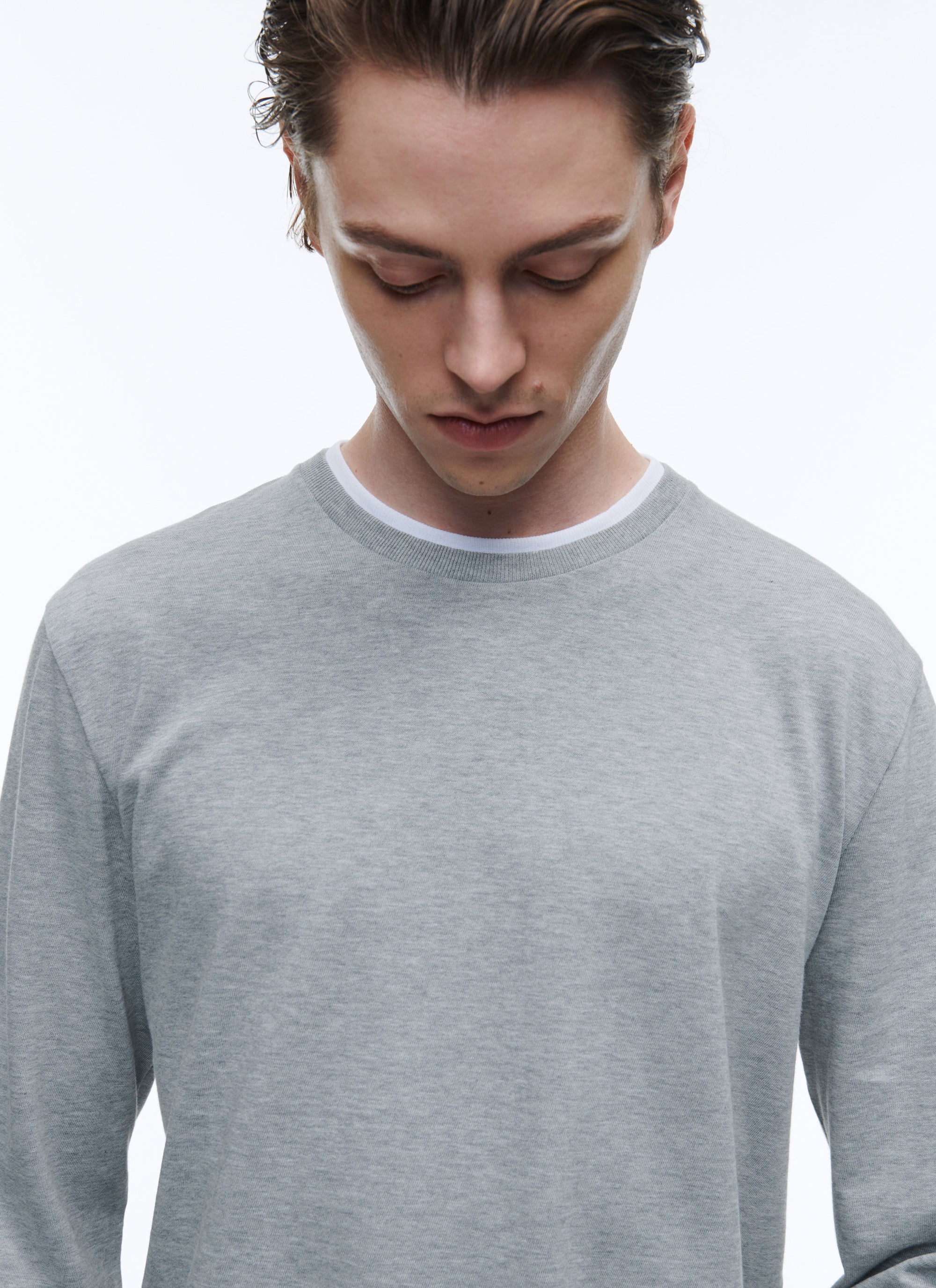 Gris Moyen Tshirt - Gris Moyen