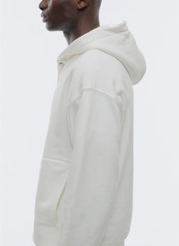 Cut-out hoodie - Ecru