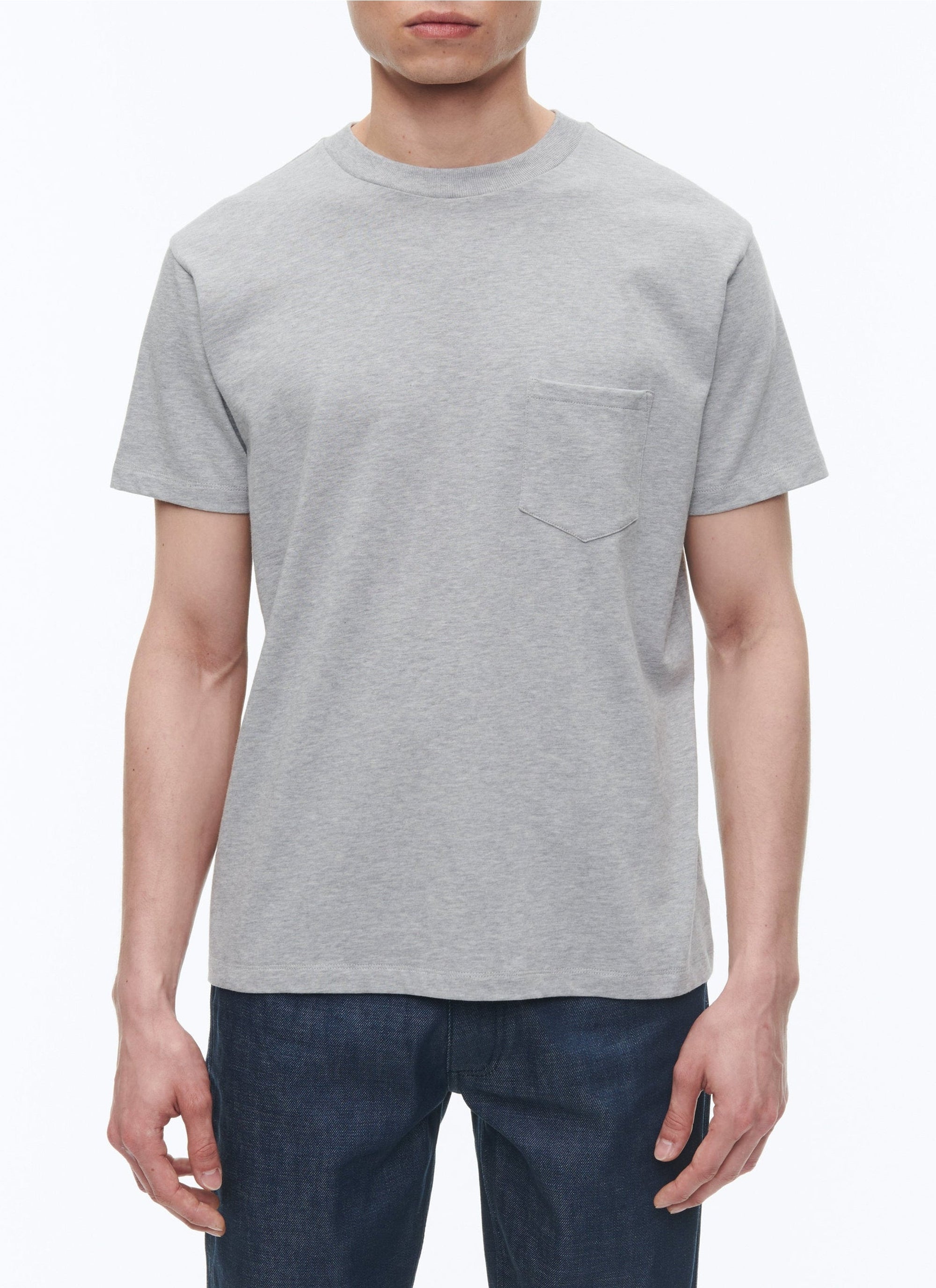 Short-sleeved T-shirt - Medium grey