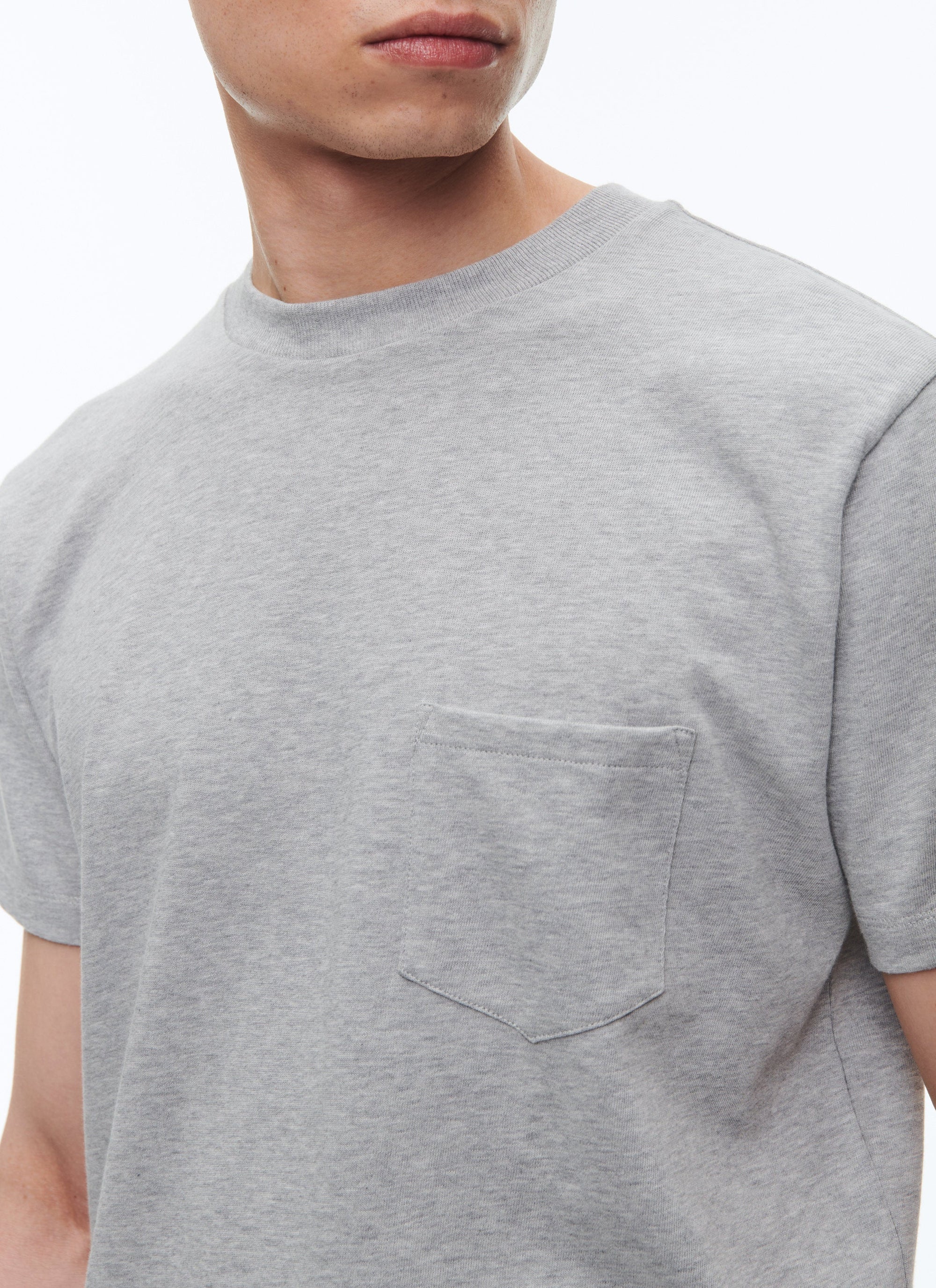Short-sleeved T-shirt - Medium grey