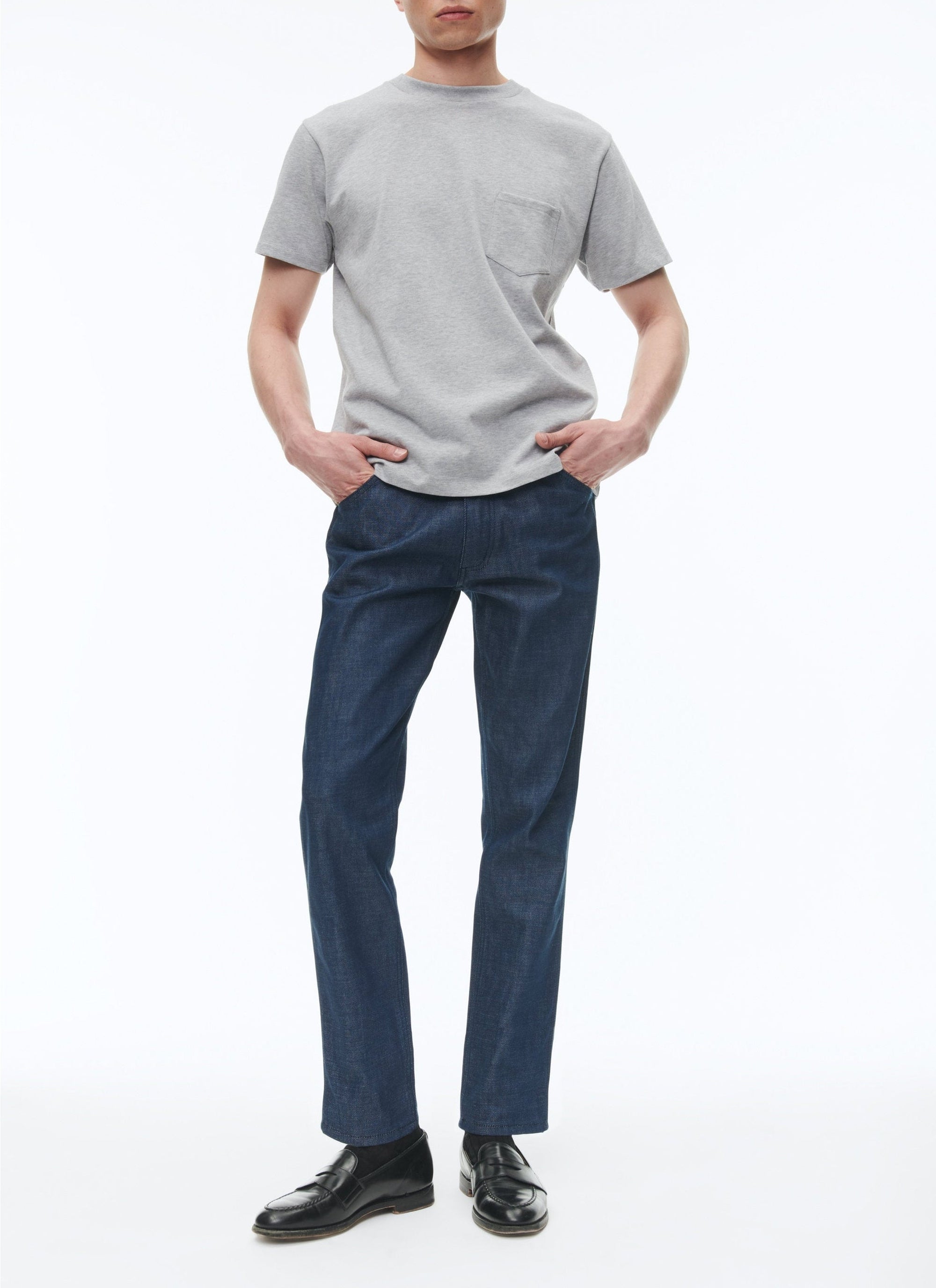 Short-sleeved T-shirt - Medium grey