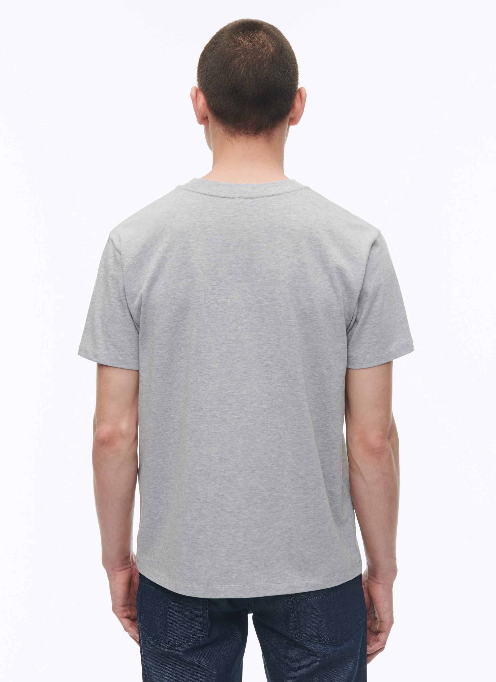 Gris Moyen Tshirt - Gris Moyen