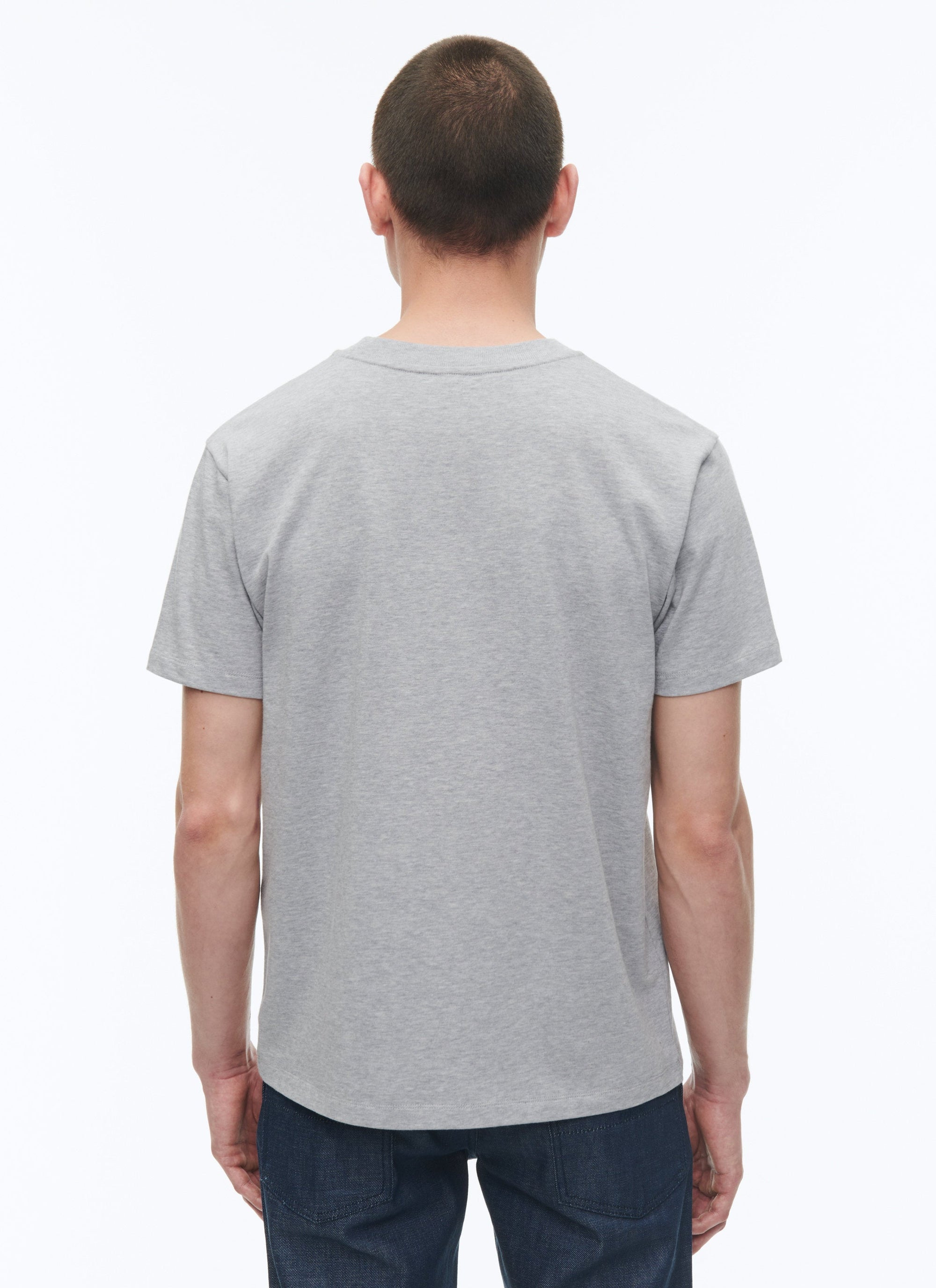 Short-sleeved T-shirt - Medium grey
