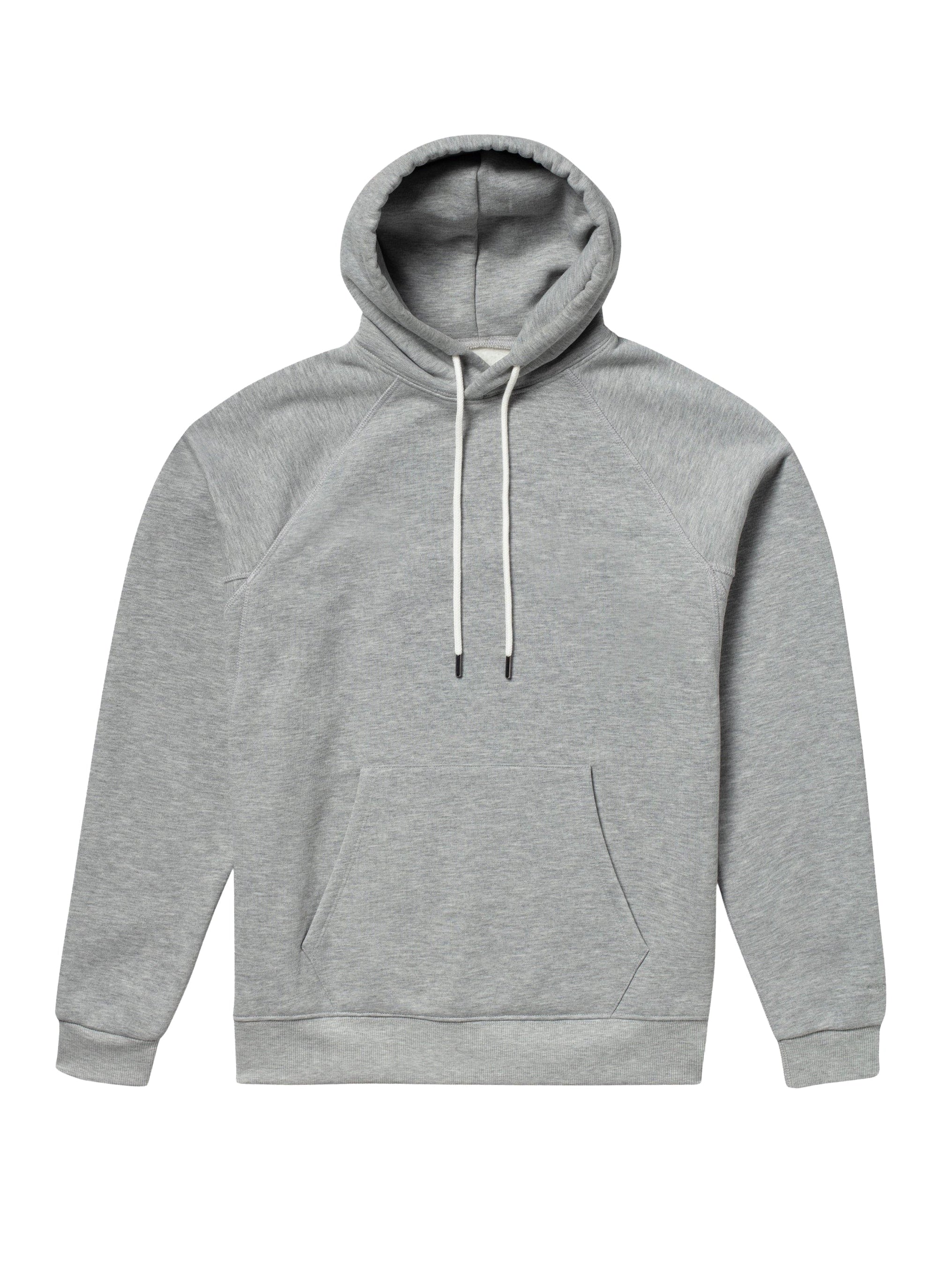 Drawstring hoodie - Medium grey
