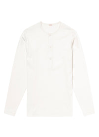 Long-sleeved cotton T-shirt - White