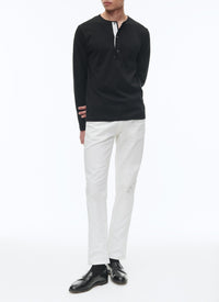 T-shirt en jersey de coton - Noir