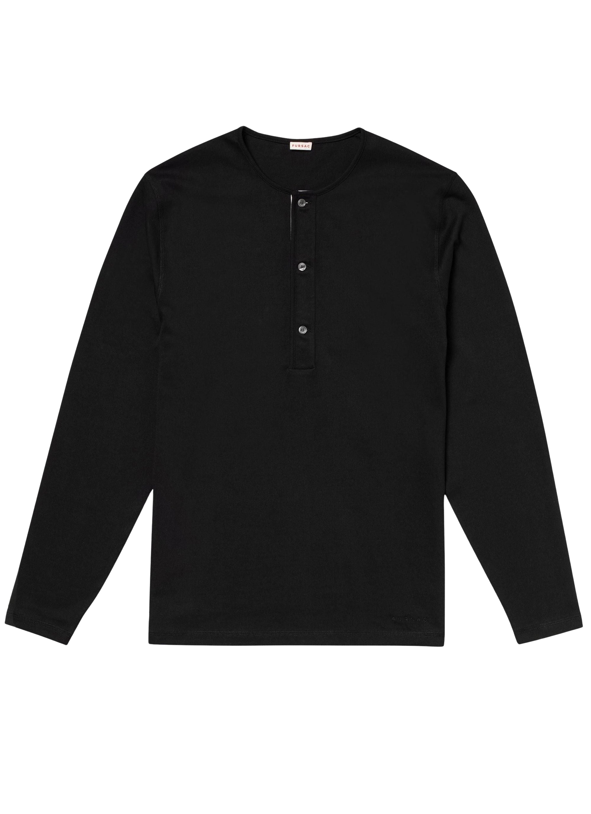 T-shirt en jersey de coton - Noir