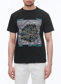 Cotton jersey T-shirt - Black