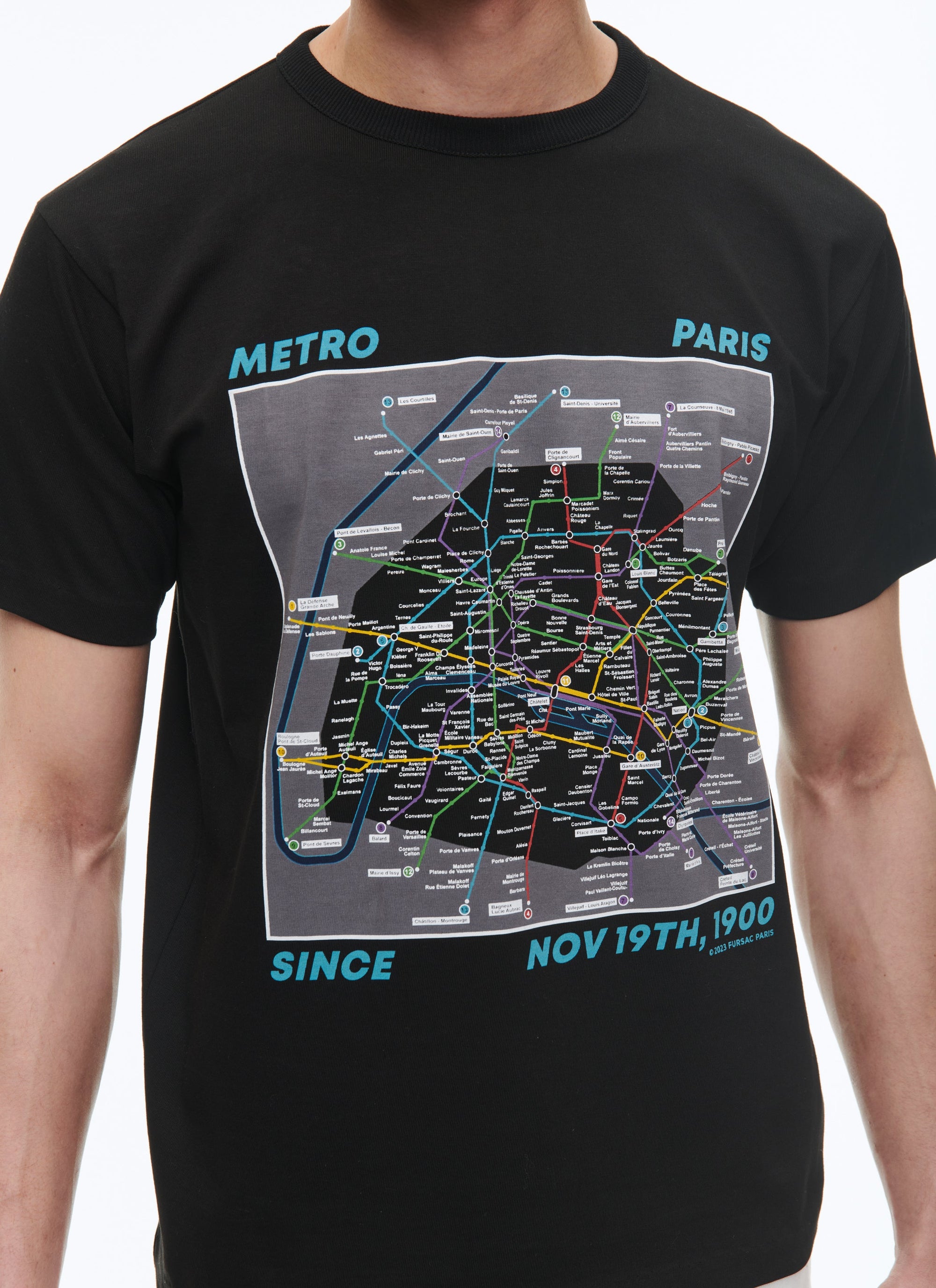 Cotton jersey T-shirt - Black