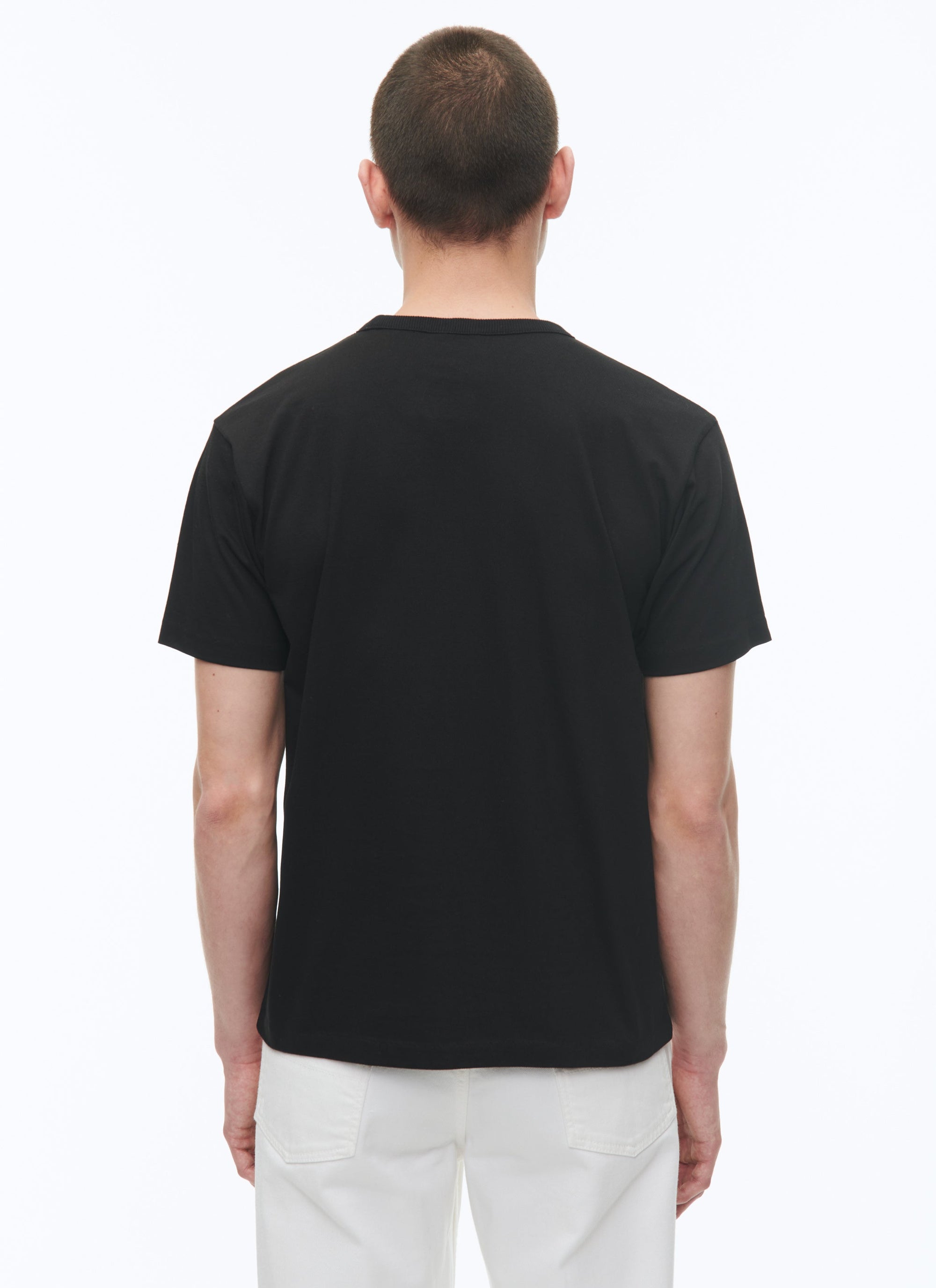 Cotton jersey T-shirt - Black