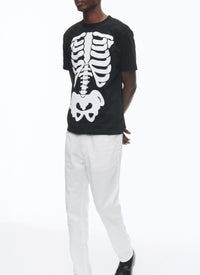 Cotton jersey T-shirt - Black