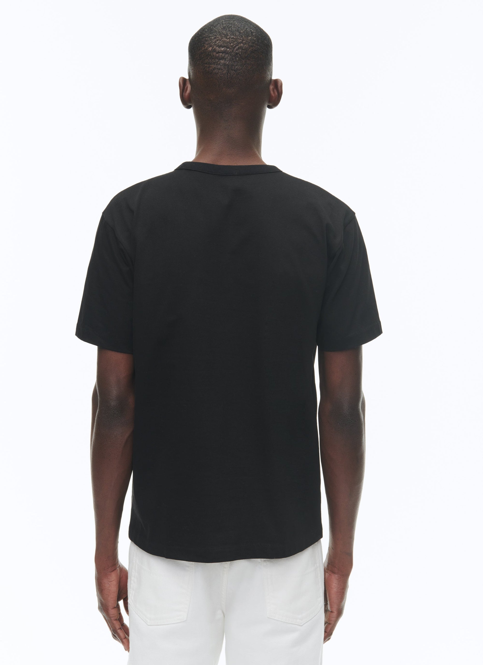 Cotton jersey T-shirt - Black