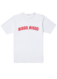 Printed round-neck T-shirt - White