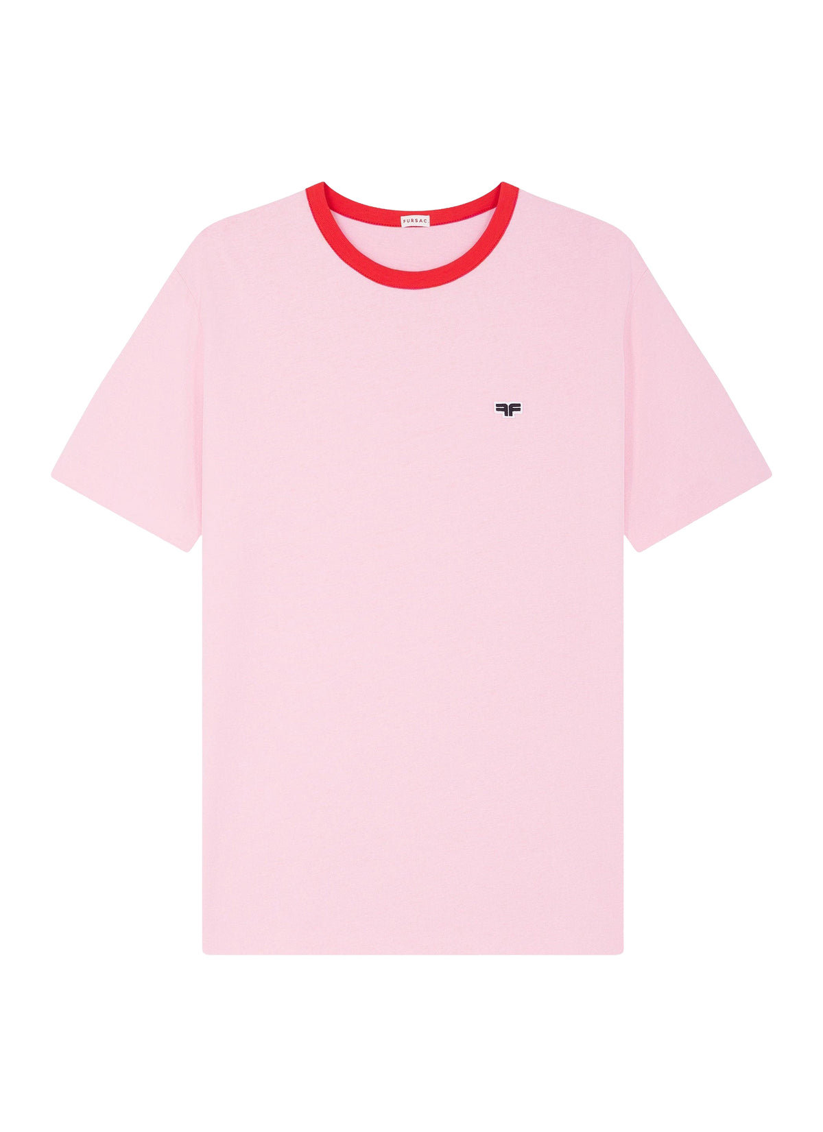 T-shirt avec logo en coton - Saumon