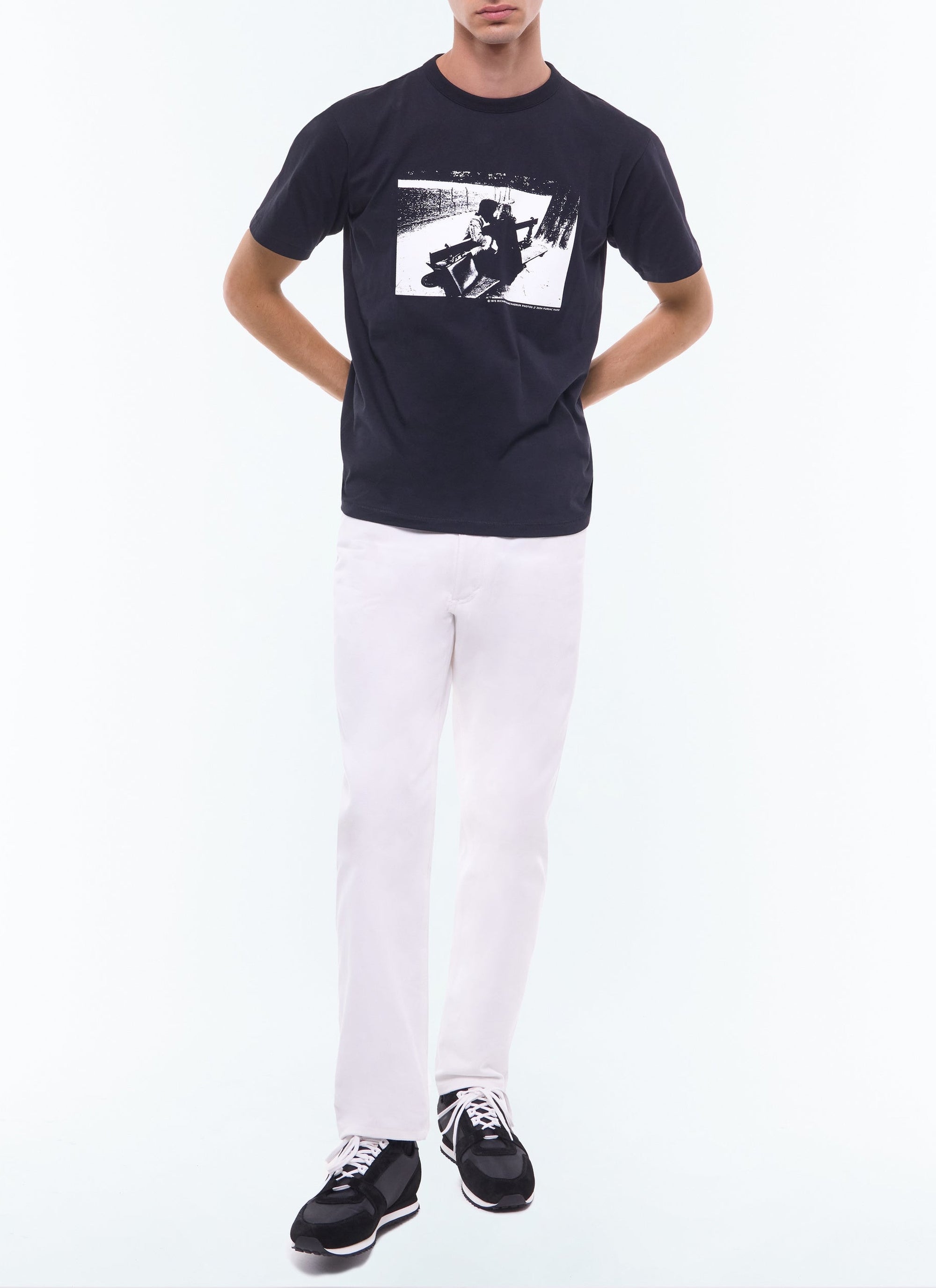 Fursac x Magnum Banc T-shirt - Black