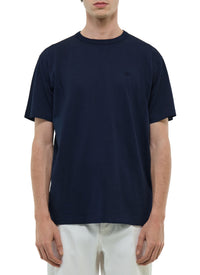 T-shirt jersey de coton - Marine