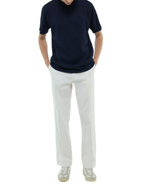 T-shirt jersey de coton - Marine