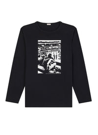 T-shirt Fursac x Magnum manches longues Concert - Noir