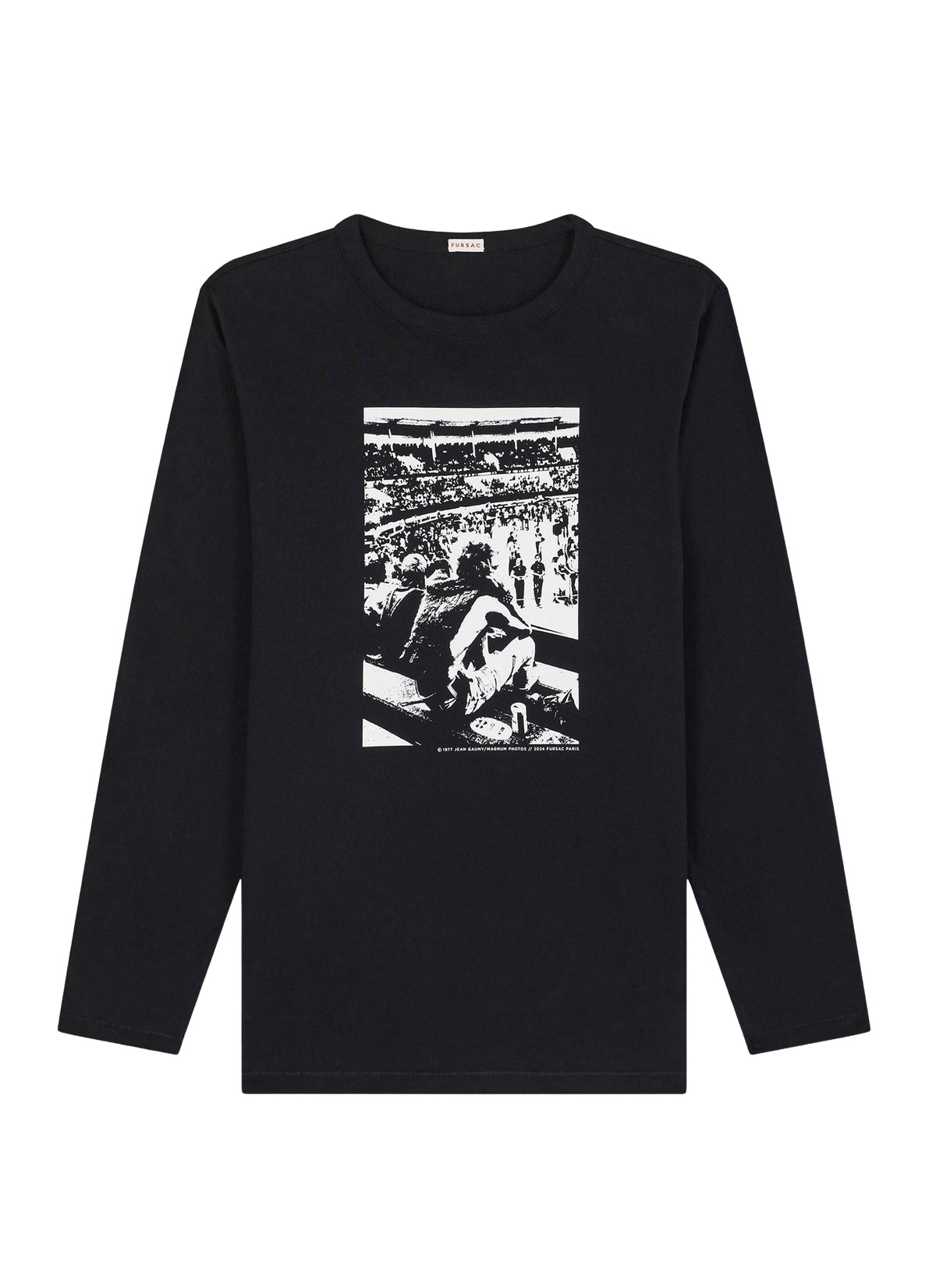 T-shirt Fursac x Magnum en coton - Noir