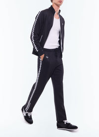 Veste de survêtement en coton mélangé - Noir