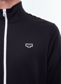 Veste de survêtement en coton mélangé - Noir