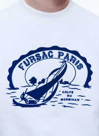 Sweatshirt à manches longues raglan - Blanc