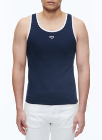 Débardeur avec logo - Marine