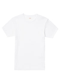 T-shirt Ringer côtelé en coton - Écru