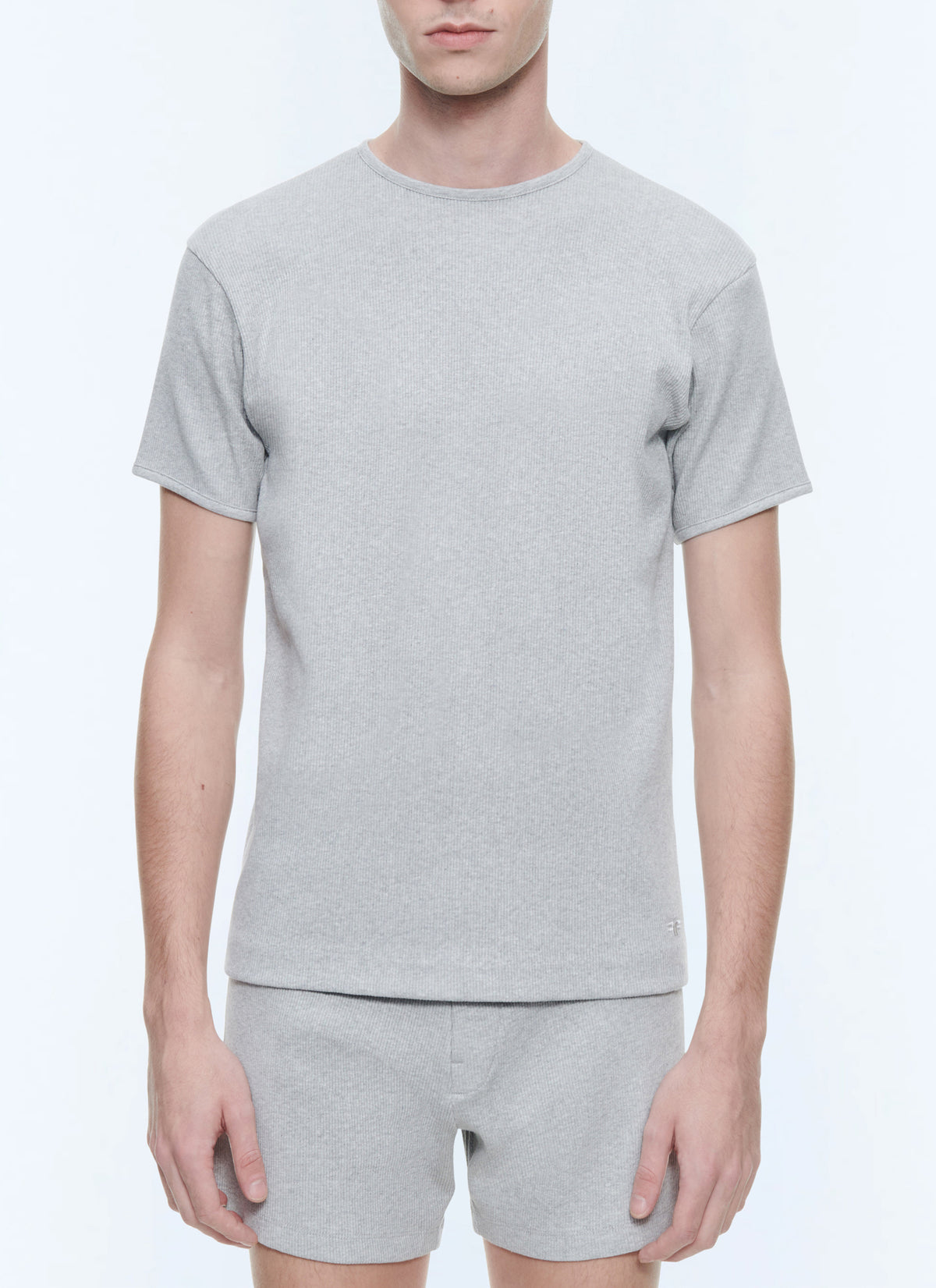 Gris Chiné Clair T-shirt - Gris Chiné Clair