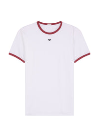 T-shirt à logo en coton - Blanc